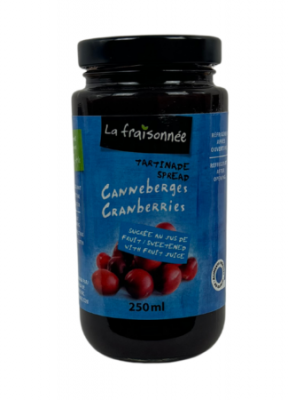 Confiture canneberge